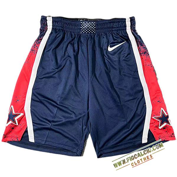 Pantaloncini NBA USA 2024/25 Blu/Rosso/Bianco