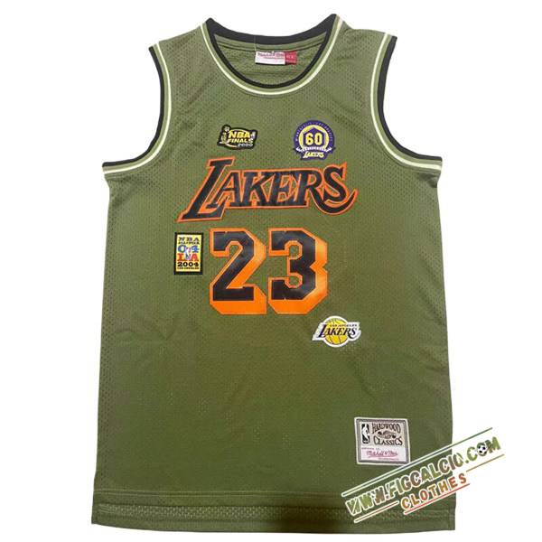 Maglia Los Angeles Lakers (JAMES #23) 2024/25 Verde