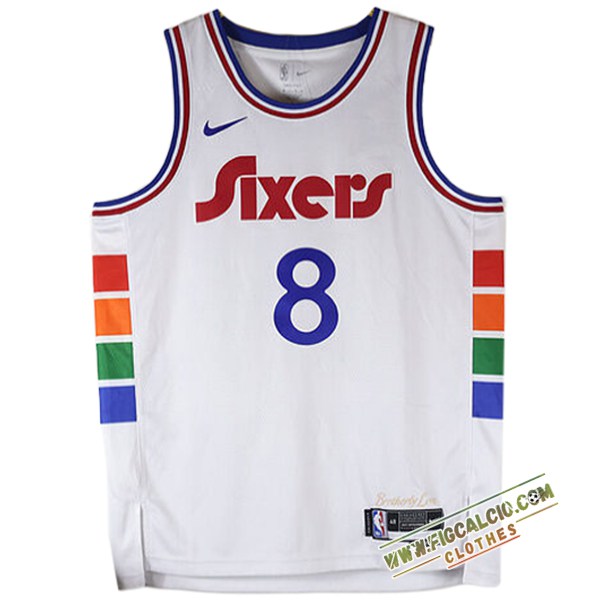 Maglia Philadelphia 76ers (GEORGE #8) 2024/25 Bianco