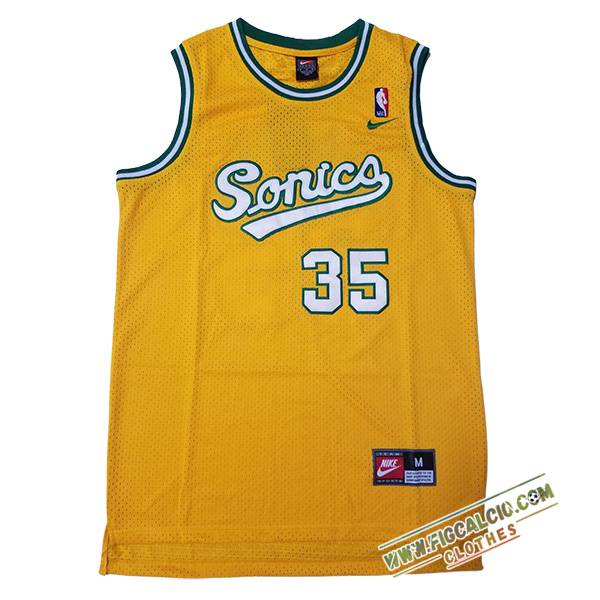 Maglia Oklahoma City Thunder (DURANT #35) 2024/25 Giallo