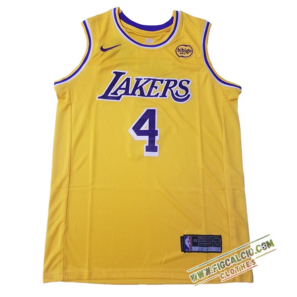 Maglia Los Angeles Lakers (KNECHT #4) 2024/25 Giallo