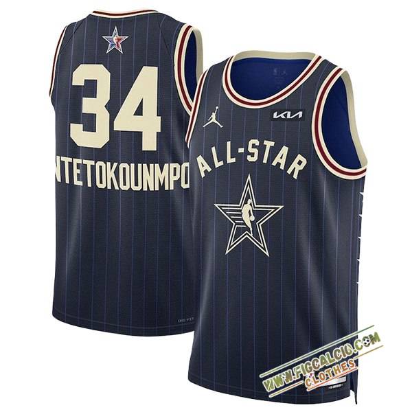Maglia American All-Star (ANTETOKOUNMPO #34) 2024/25 Blu