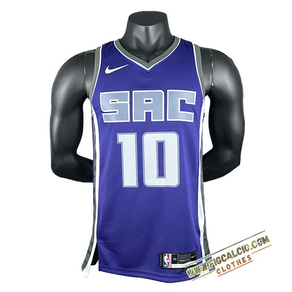 Maglia Sacramento Kings (DEROZAN #10) 2024/25 viola/Bianco