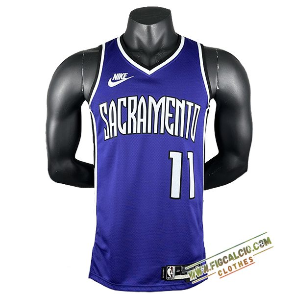Maglia Sacramento Kings (SABONIS #11) 2024/25 viola/Bianco