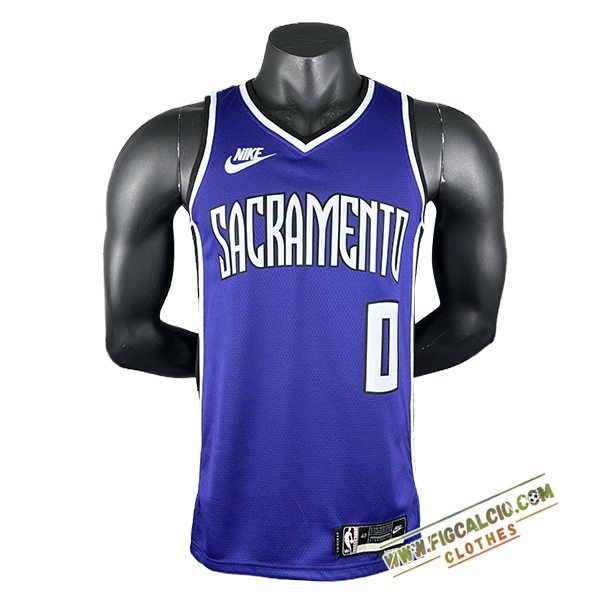 Maglia Sacramento Kings (MONK #0) 2024/25 viola/Bianco