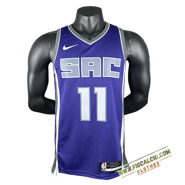 Maglia Sacramento Kings (SABONIS #11) 2024/25 viola/Bianco/Grigio