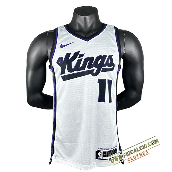 Maglia Sacramento Kings (SABONIS #11) 2024/25 Bianco/Nero/viola
