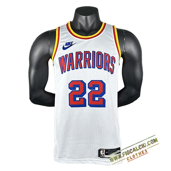 Maglia Golden State Warriors (WIGGINS #22) 2024/25 Bianco/Rosso