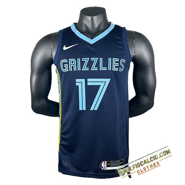 Maglia Memphis Grizzlies (KAWAMURA #17) 2024/25 Blu Scuro