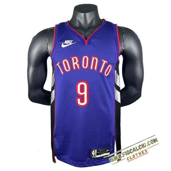 Maglia Toronto Raptors (BARRETT #9) 2024/25 viola/Nero