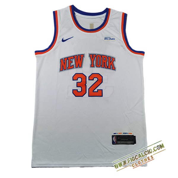 Maglia New York Knicks (TOWNS #32) 2024/25 Bianco/Arancia