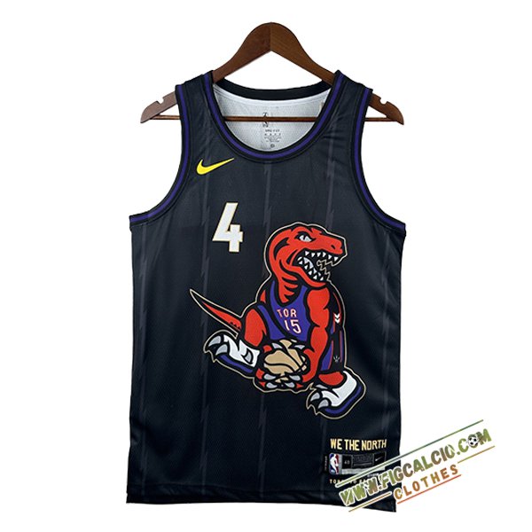 Maglia Toronto Raptors (BARNES #9) 2024/25 Nero