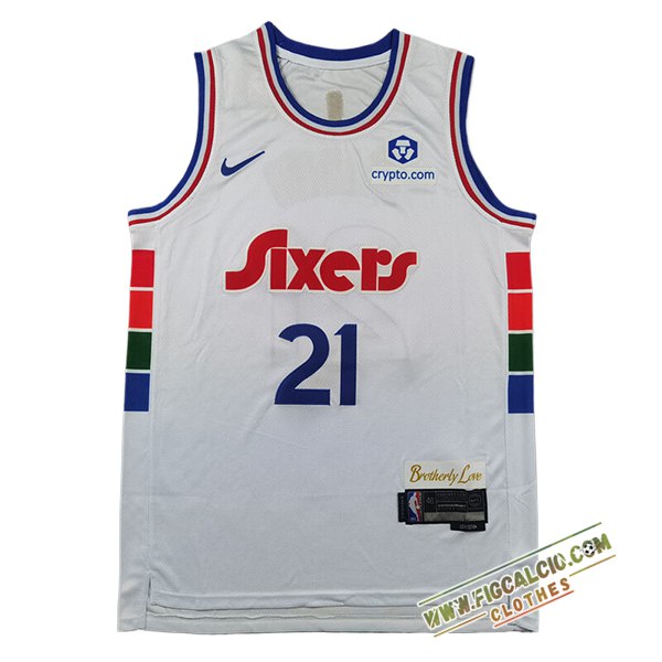 Maglia Philadelphia 76ers (EMBIID #21) 2024/25 Bianco