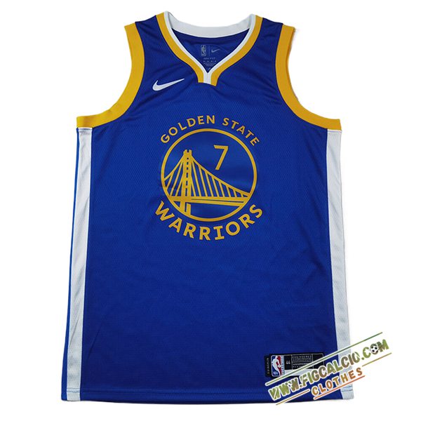 Maglia Golden State Warriors (HIELD #7) 2024/25 Blu/Giallo