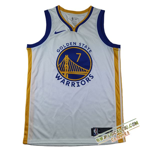 Maglia Golden State Warriors (HIELD #7) 2024/25 Bianco/Blu/Giallo