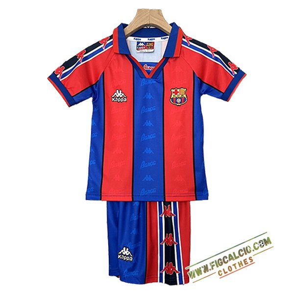 Maglie Calcio FC Barcellona Retro Bambino Prima 1995/1997