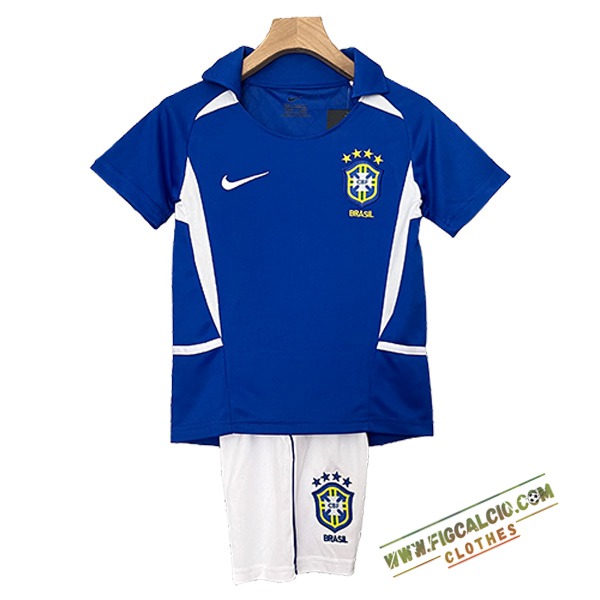 Maglie Calcio Brasile Retro Bambino Seconda 2000