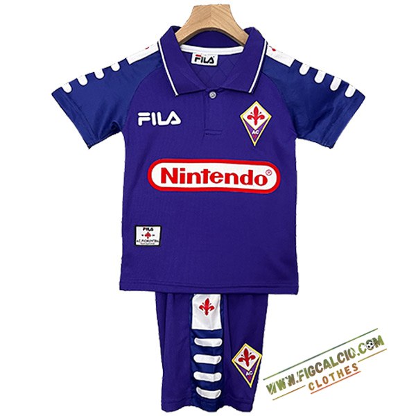 Maglie Calcio ACF Fiorentina Retro Bambino Prima 1998/1999