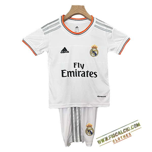 Maglie Calcio Real Madrid Retro Bambino Prima 2013/2014
