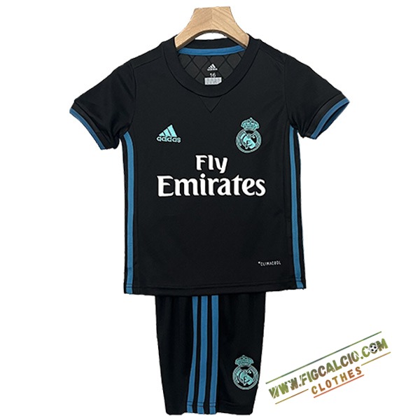 Maglie Calcio Real Madrid Retro Bambino Seconda 2017/2018