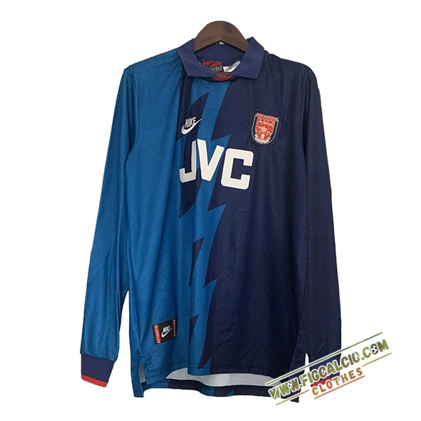 Maglie Calcio Arsenal Retro Seconda Manica Lunga 1995/1996