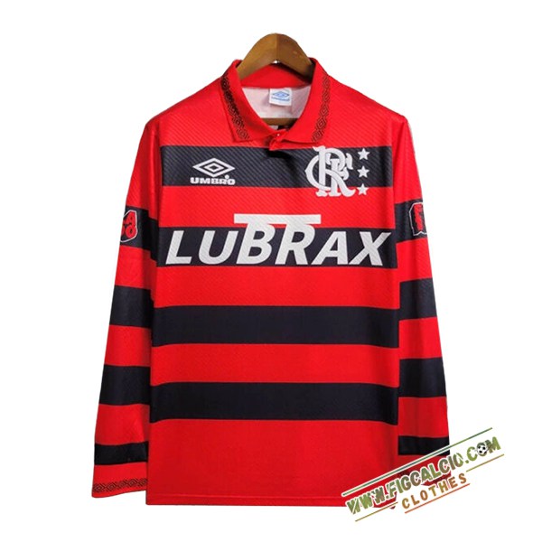 Maglie Calcio Flamengo Retro Prima Manica Lunga 1994/1995