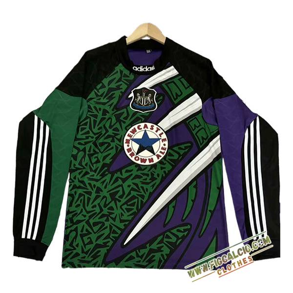 Maglie Calcio Nuovacastle United Retro Manica Lunga Viola 1995/1996