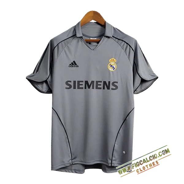 Maglie Calcio Real Madrid Retro Seconda 2 2005/2006