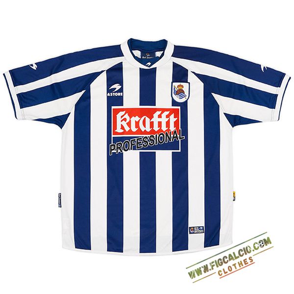 Maglie CalcioReal Sociedad Retro Prima 2004/2005