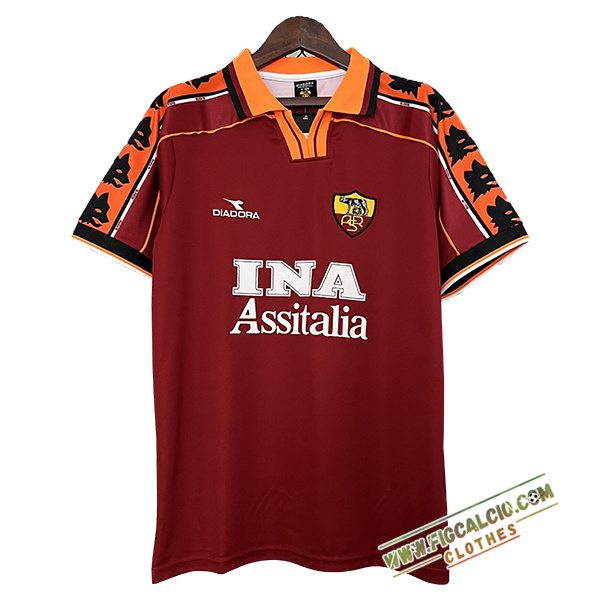 Maglie Calcio AS Roma Retro Prima 1998/1999