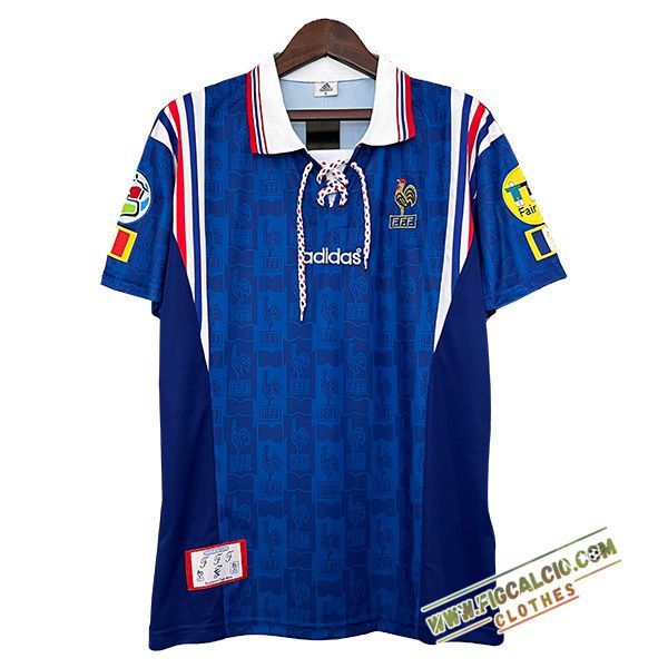 Maglie Calcio Francia Retro Prima 1996
