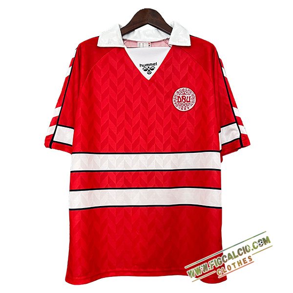 Maglie Calcio Danimarca Retro Prima 1988