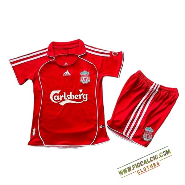 Maglie Calcio FC Liverpool Retro Bambino Prima 2006/2008