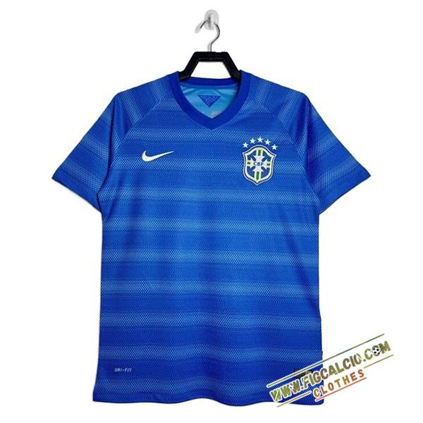 Maglie Calcio Brasile Retro Seconda 2014