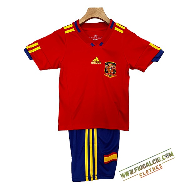 Maglie Calcio Spagna Retro Bambino Prima 2010
