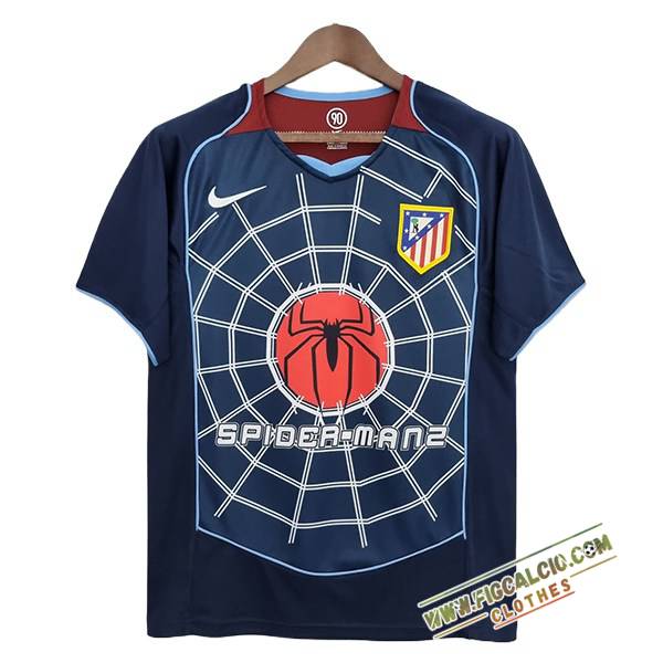 Maglie Calcio Atletico Madrid Retro Seconda 2004/2005