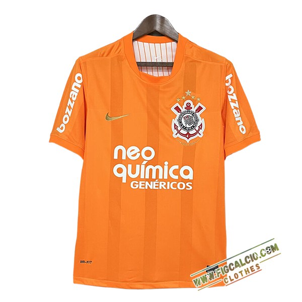 Maglie Calcio Corinthians Retro Portiere Arancia 2010