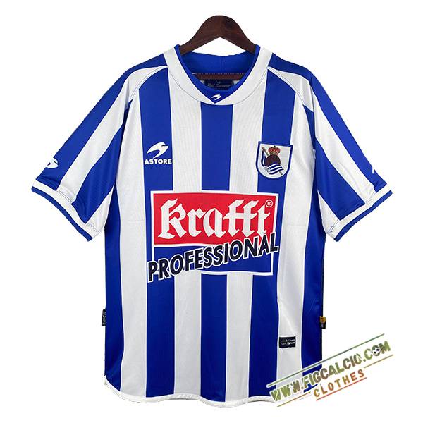 Maglie Calcio Real Sociedad Retro Prima 2002/2003