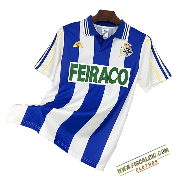 Maglie Calcio Deportivo La Coruna Retro Prima 1999/2000