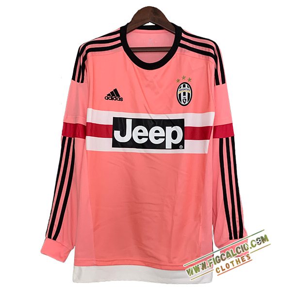 Maglie Calcio Juventus Retro Seconda Manica Lunga 2015/2016
