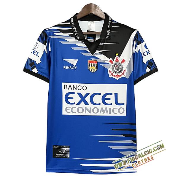 Maglie Calcio Corinthians Retro Portiere Blu 1998