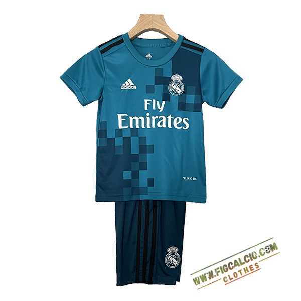 Maglie Calcio Real Madrid Retro Bambino Terza 2017/2018