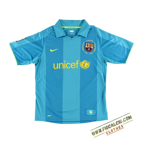 Maglie Calcio FC Barcellona Retro Bambino Seconda 2007/2008