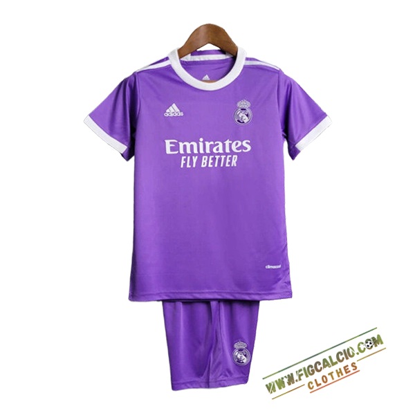 Maglie Calcio Real Madrid Retro Bambino Seconda 2017/2018