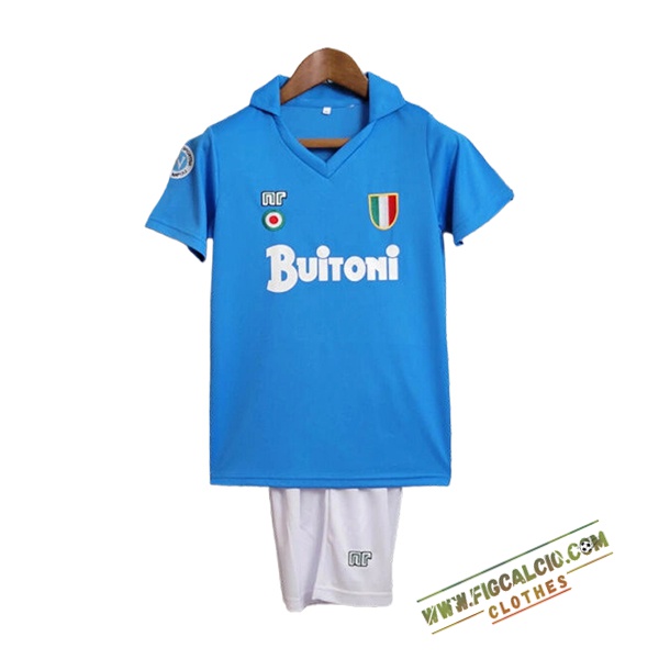 Maglie Calcio SSC Napoli Retro Bambino Prima 1987/1988