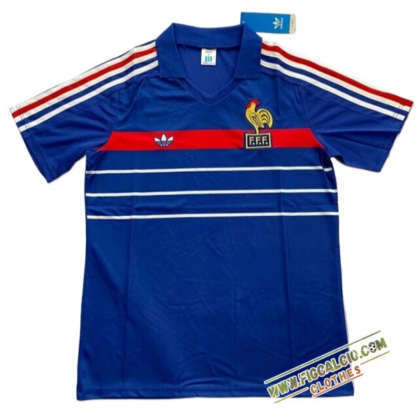 Maglie Calcio Francia Retro Prima 1984/1986