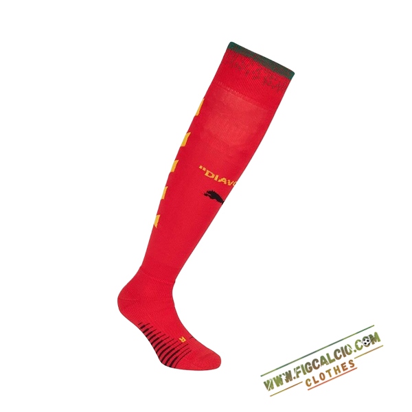 Calzini Calcio AC Milan Quarto Rosso 2024/2025