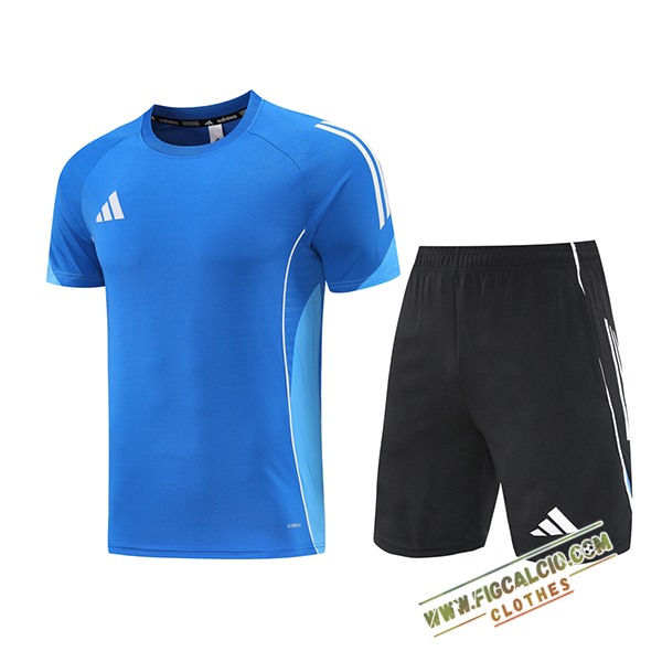 Kit Maglia Allenamento Adidas Blu 2025/2026