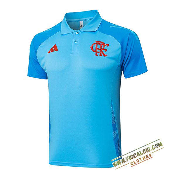 Maglia Polo Flamengo Azzurro 2025/2026