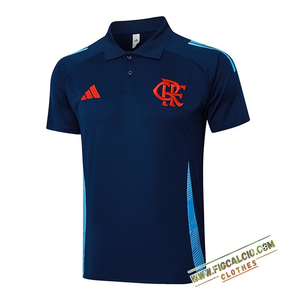 Maglia Polo Flamengo Blu Scuro 2025/2026